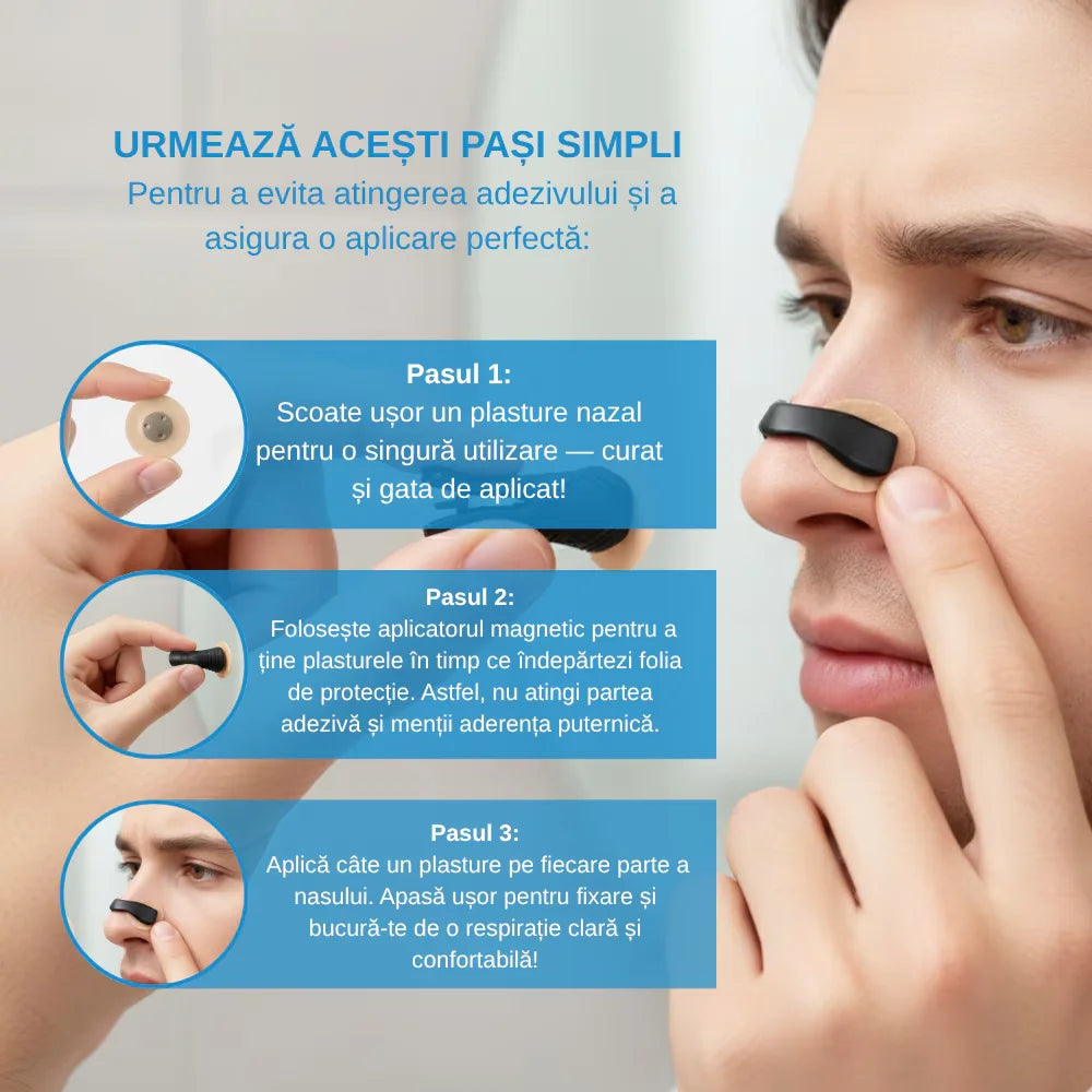 Reusable Silicone Magnetic Nose Clip For Anti Snoring