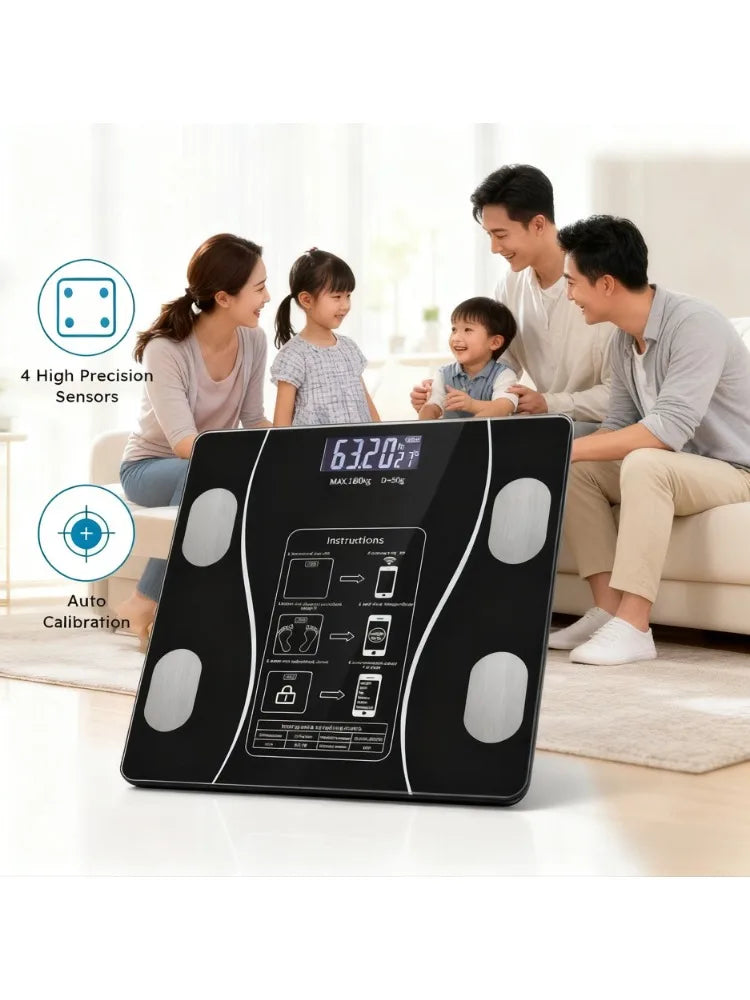 Premium Smart Digital Body Fat Scale With USB Cable