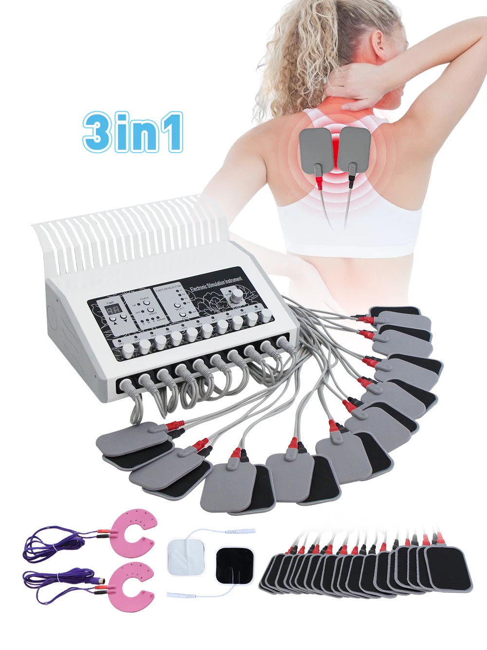 EMS Electric Muscle Stimulator And Massager For Body Slimming