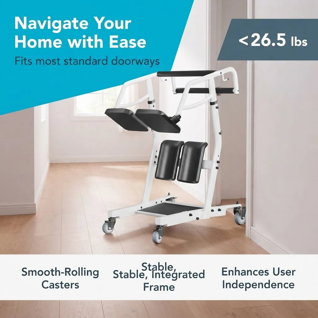 Sit To Stand Lift Safety Belt Adjustable Seat Transfer Aid