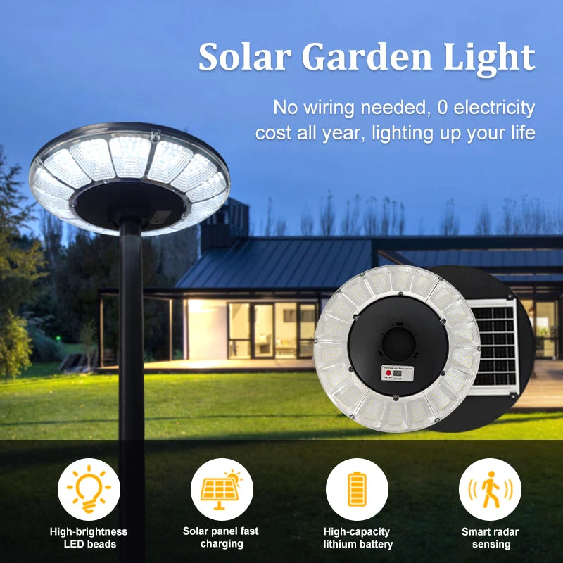 Morglad Super Bright Solar Garden Light For Outdoor Yard Decor