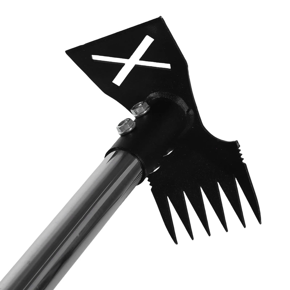 Manual 2 In 1 Long Handle Garden Weed Pulling Rake