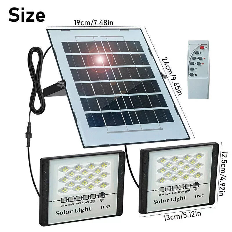 300W LED Solar Street Light With Dusk To Dawn Sensor