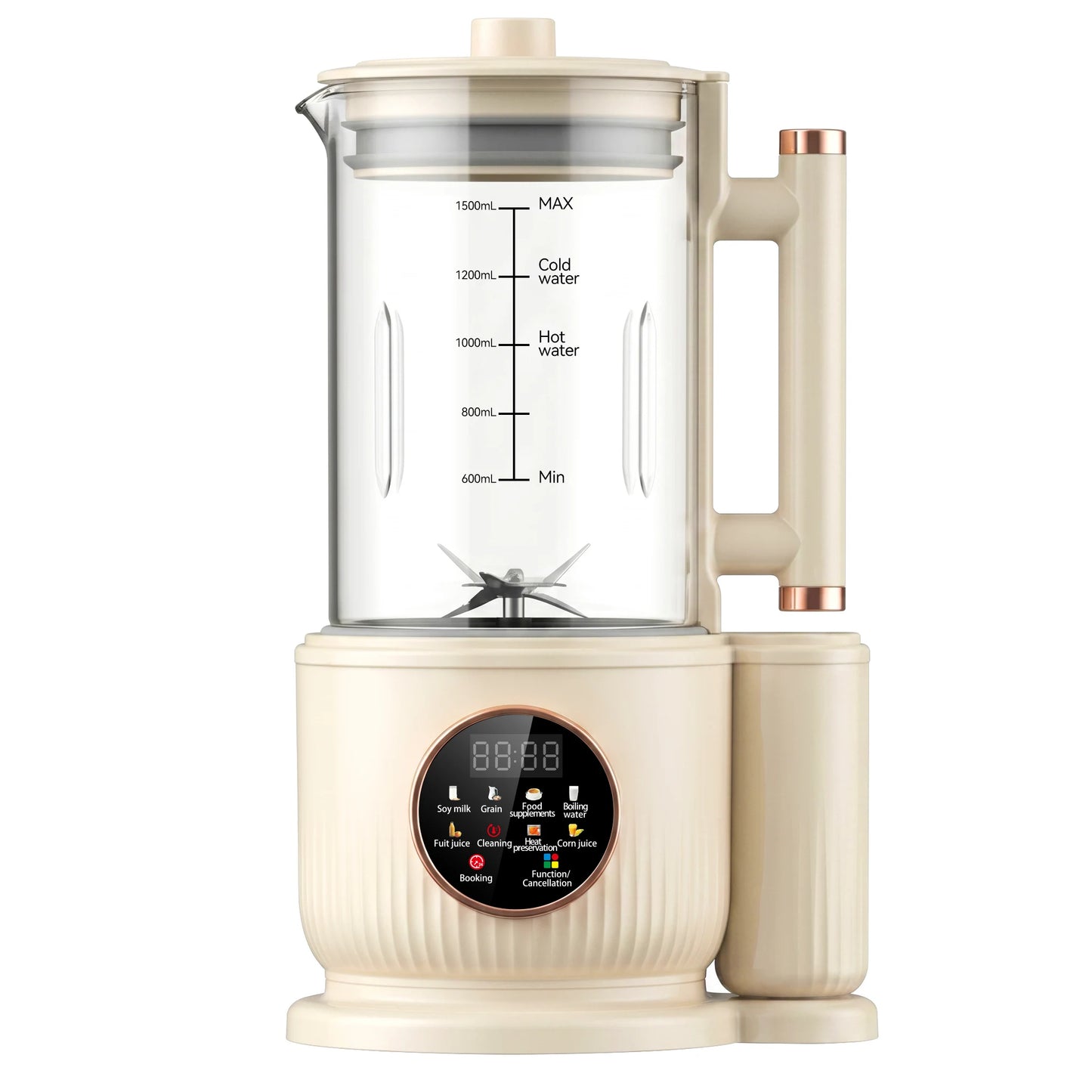 Automatic Nut Milk Maker 1500ml Plug and Play Multifunction Juicer