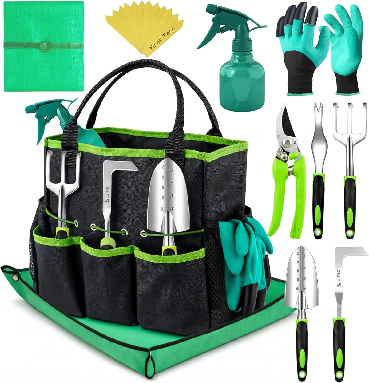 Heavy Duty Steel Garden Tool Set For Outdoor Gardening Tasks