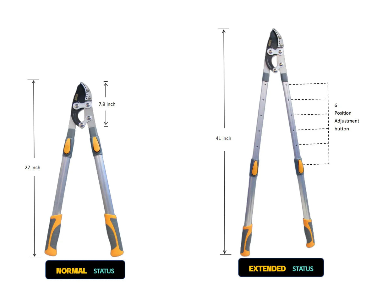 Telescopic Pruning Shears Heavy Duty Tree Trimmer For Gardening