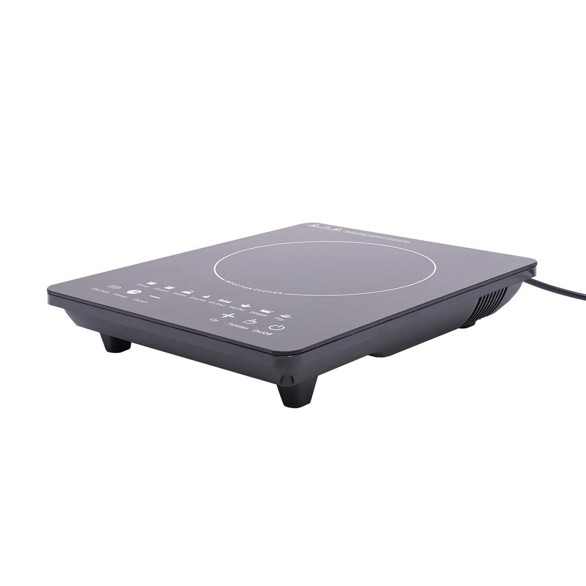 750W Electric Induction Cooktop With Touch Control And Timer