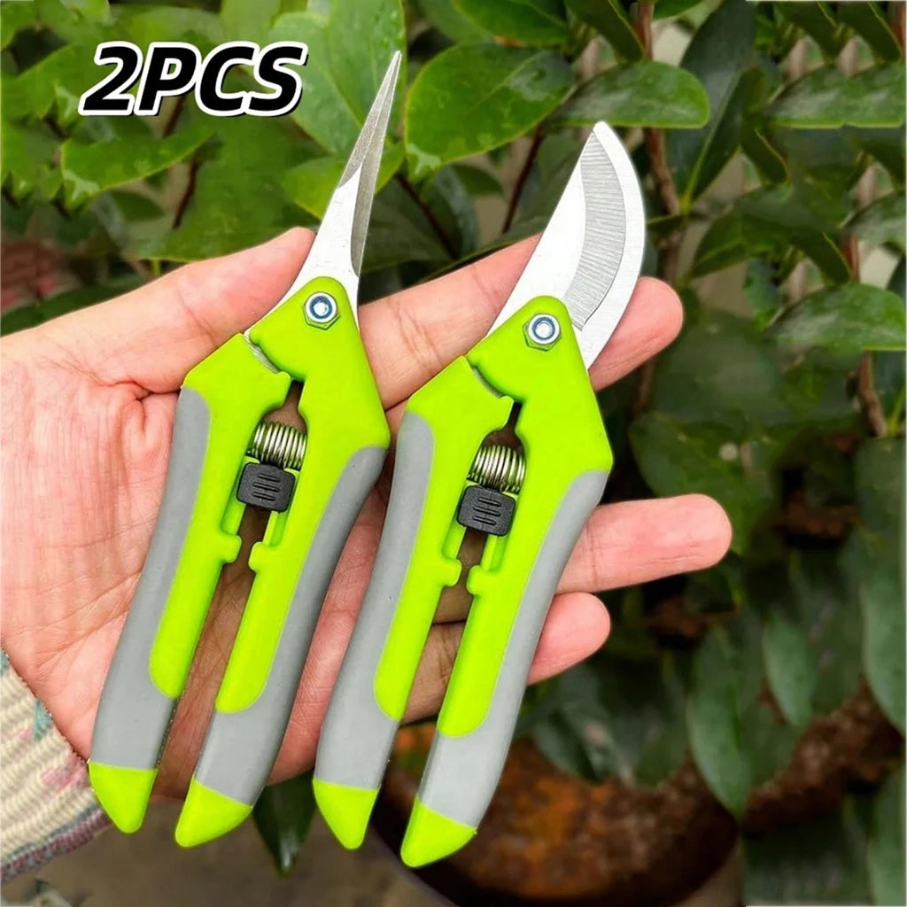 Shuyu Stainless Steel Bypass Garden Trimming Pruning Shears