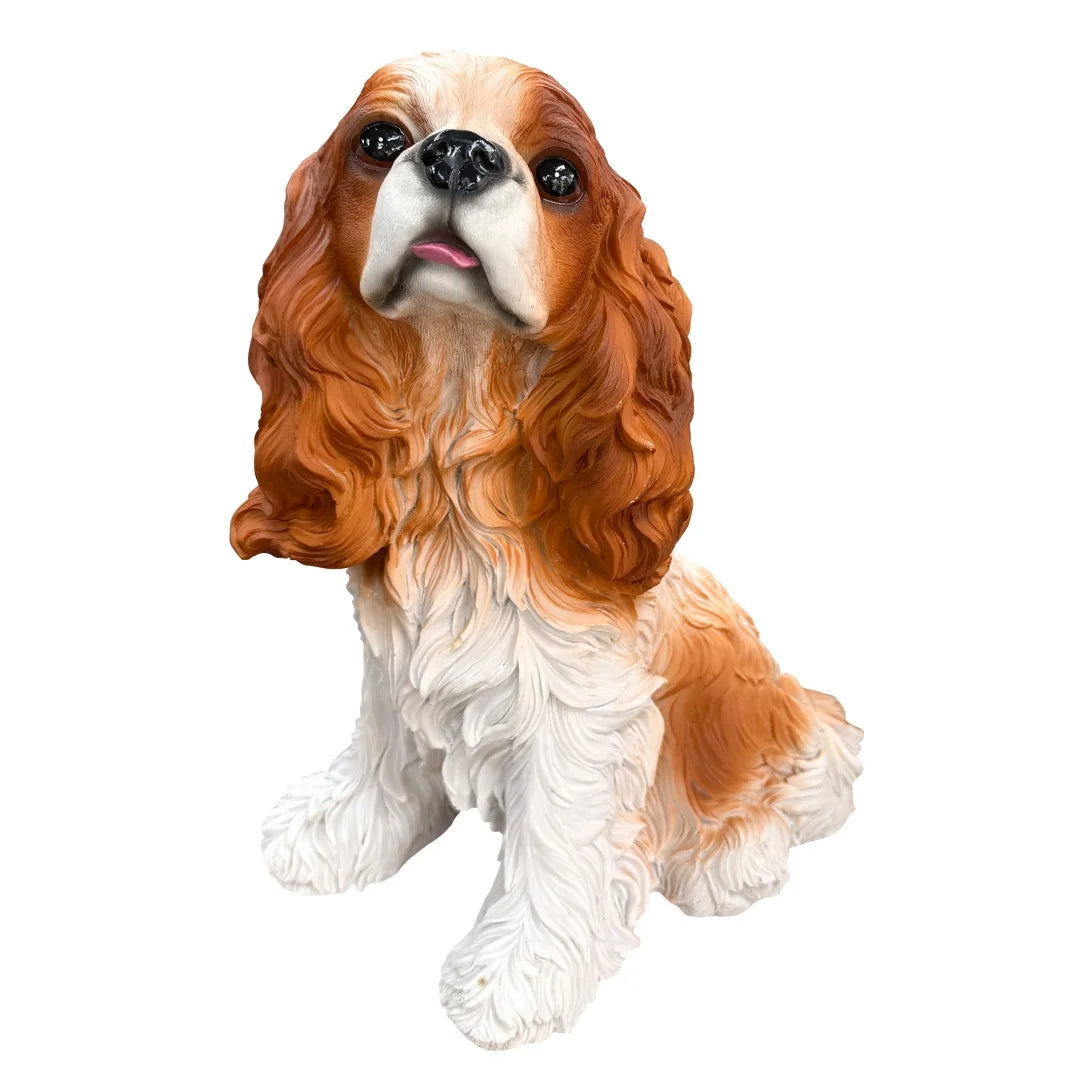 Charlie Beagle Dog Garden Statue Weatherproof Outdoor Resin Decor