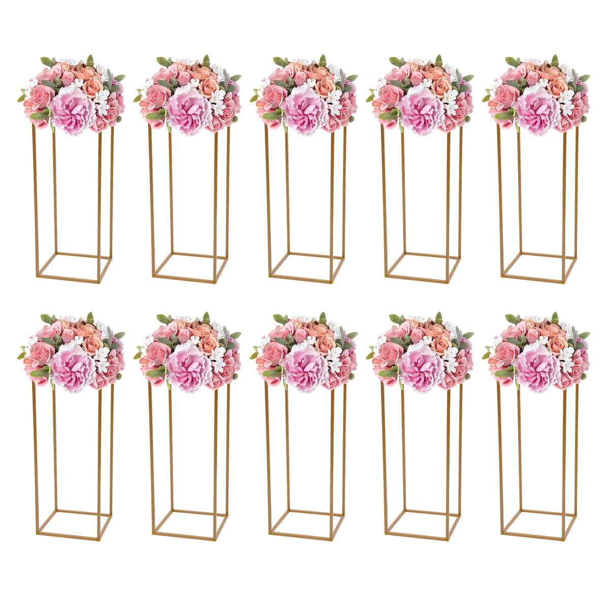 Wedding Flower Stand Set Column Rack Balloon Display Holder