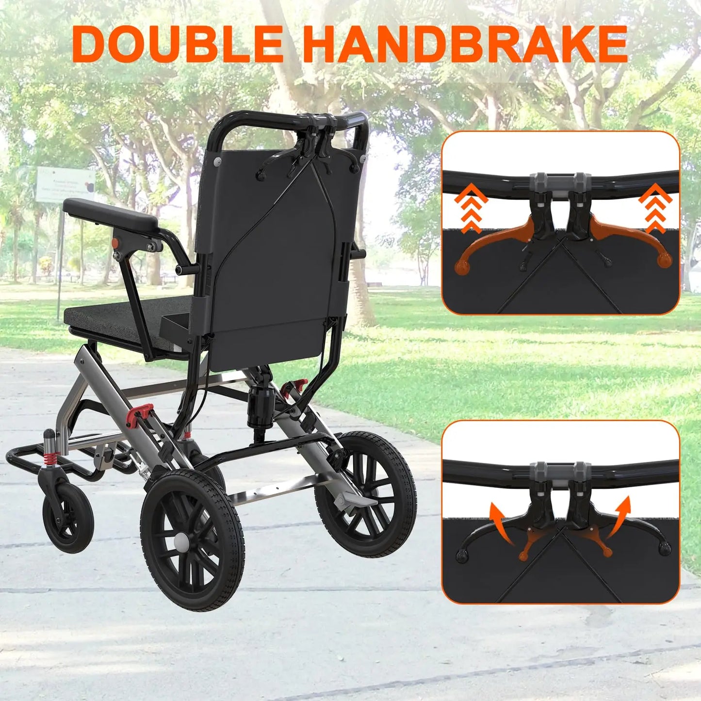 Hydraulic Patient Lift Transfer Chair With 180 Degree Split Seat