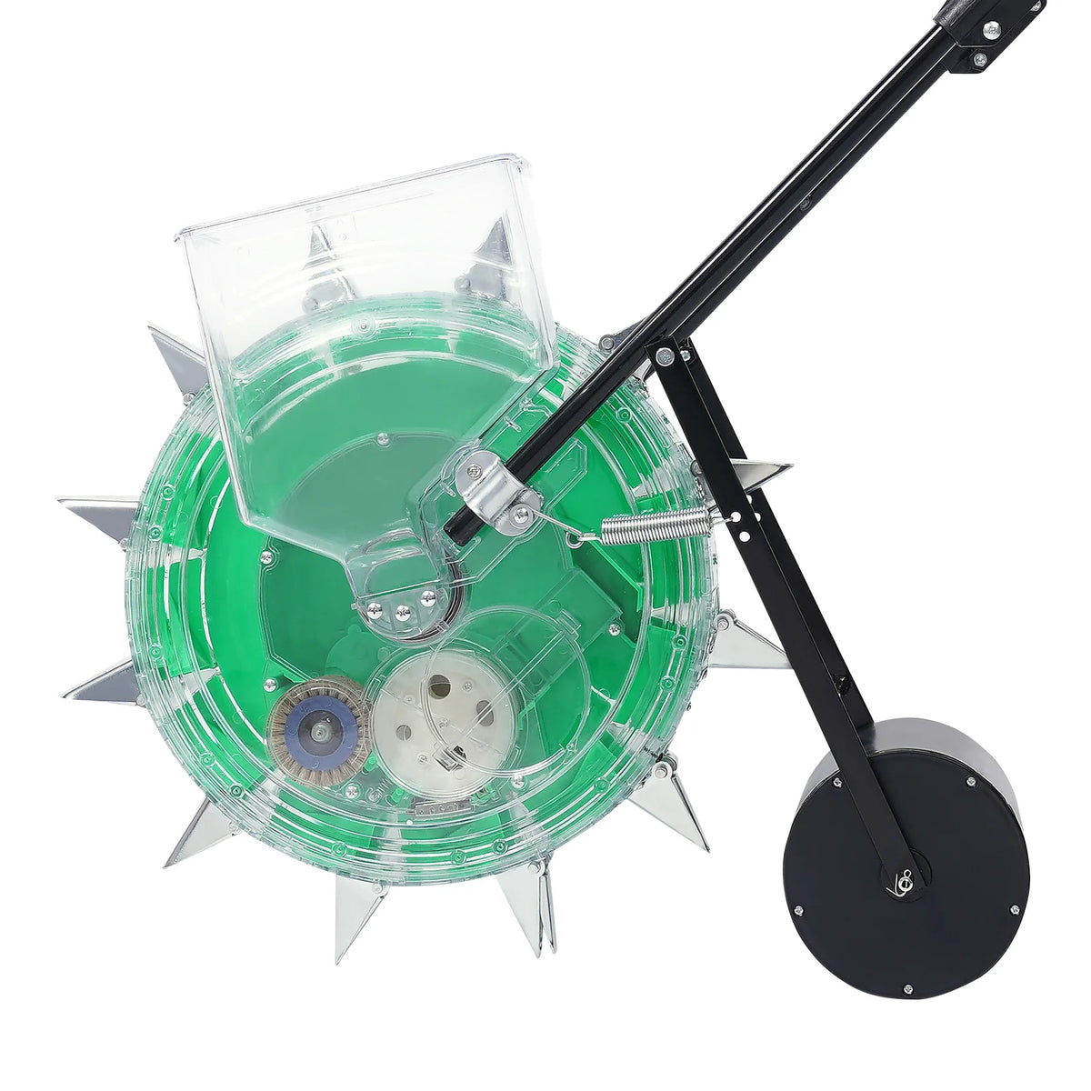 Manual Hand Push Roller Seeder For Garden Fertilizer Seed Planting