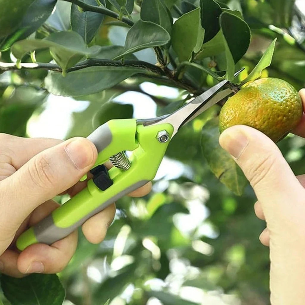 Shuyu Stainless Steel Bypass Garden Trimming Pruning Shears