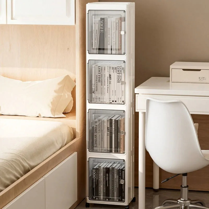 Multi Shelf Storage Cabinet Organizer For Household Organization