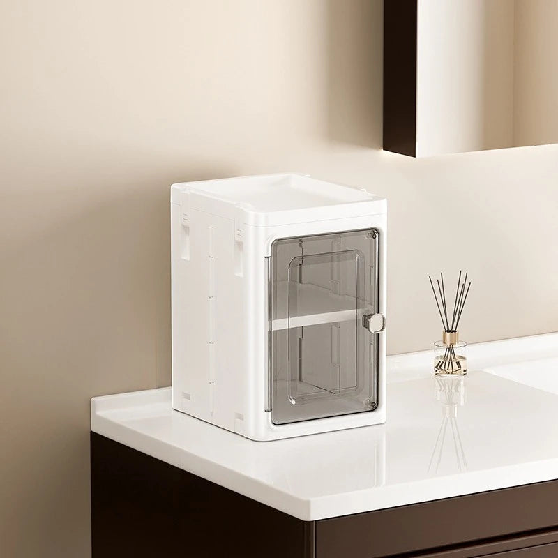 Multi Shelf Storage Cabinet Organizer For Household Organization