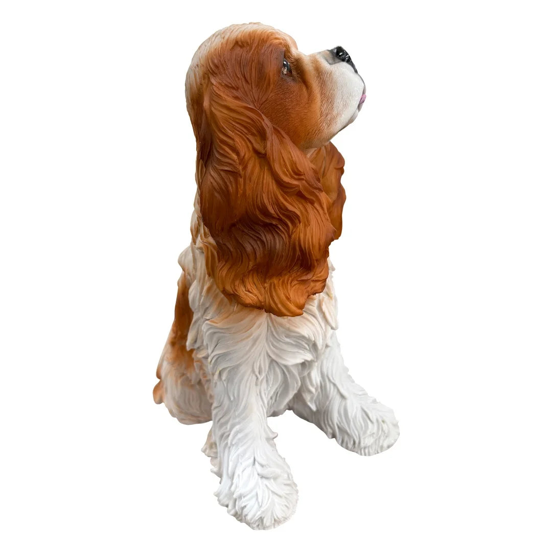 Charlie Beagle Dog Garden Statue Weatherproof Outdoor Resin Decor