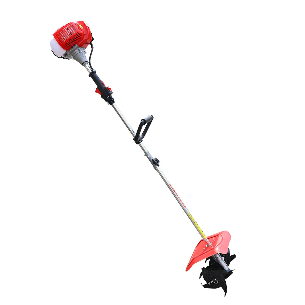 Compact Handheld Gas Powered Garden Tiller Cultivator Tool