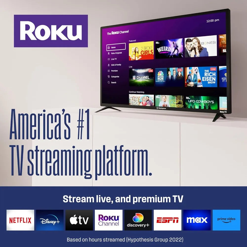 Westinghouse Roku TV 1080p FHD Smart TV With Wi Fi And Mobile App