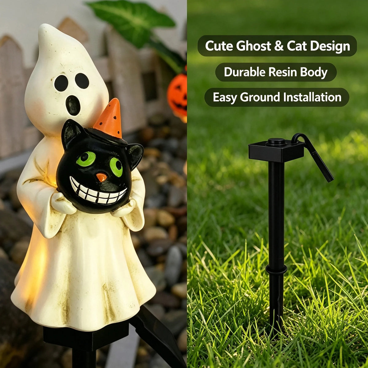 Solar Garden Stake Light For Outdoor Yard And Pathway Decoration