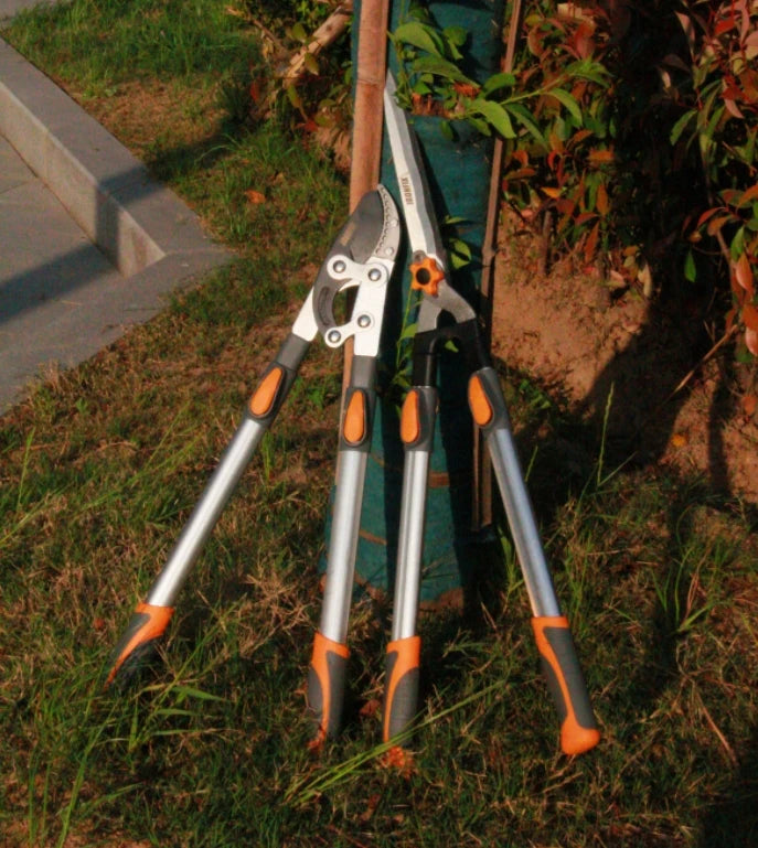 Heavy Duty High Carbon Steel Extendable Shrub Pruning Shears