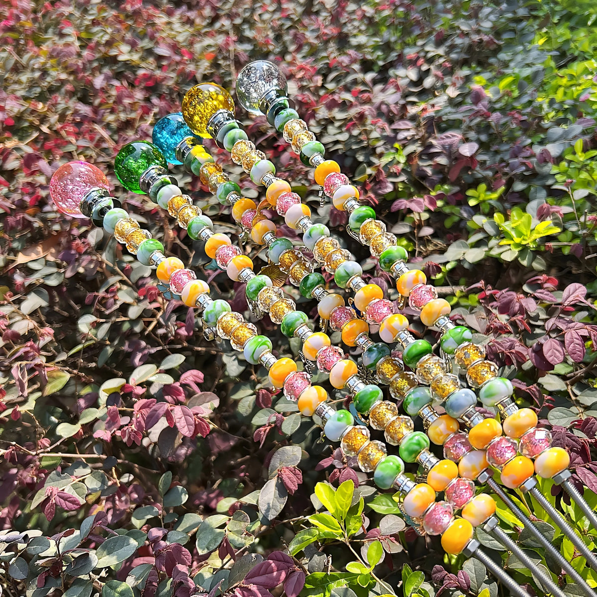 DIY Fairy Garden Magic Wand Plant Stake Bead Decor Kit