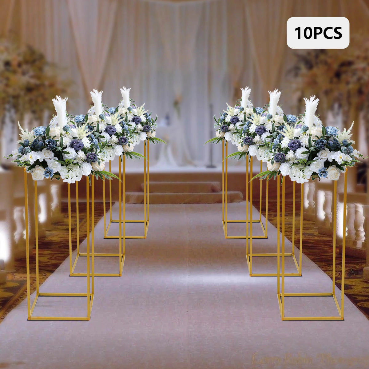 Wedding Flower Stand Set Column Rack Balloon Display Holder