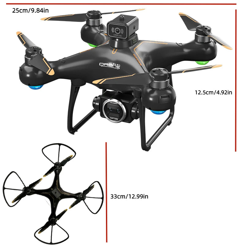 Dual Camera Brushless Quadcopter Rc Drone With Obstacle Avoidance