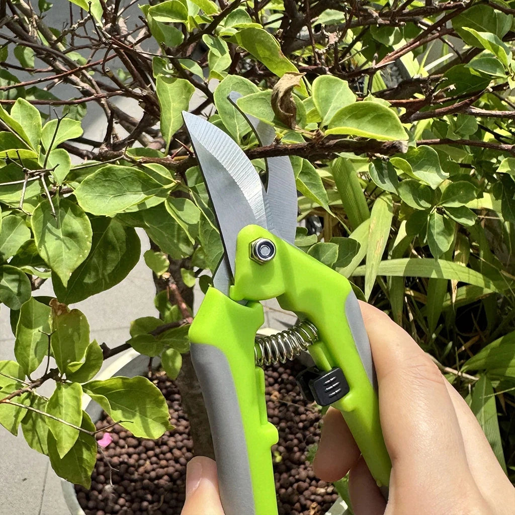 Shuyu Stainless Steel Bypass Garden Trimming Pruning Shears