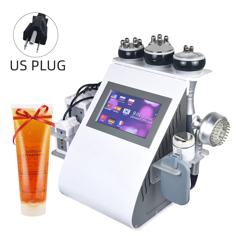 Sentidos 9 In 1 40K Cavitation Ultrasound Body Slimming Machine