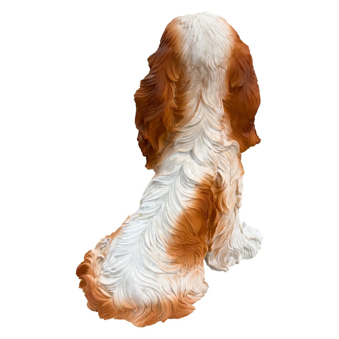Charlie Beagle Dog Garden Statue Weatherproof Outdoor Resin Decor