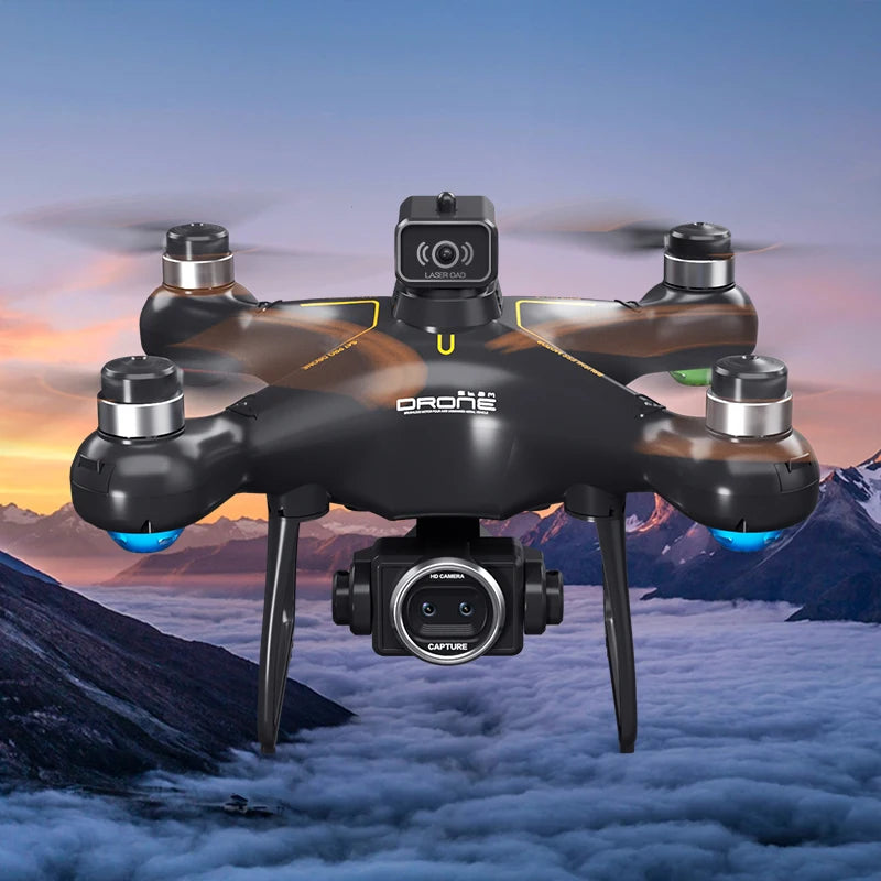Dual Camera Brushless Quadcopter Rc Drone With Obstacle Avoidance