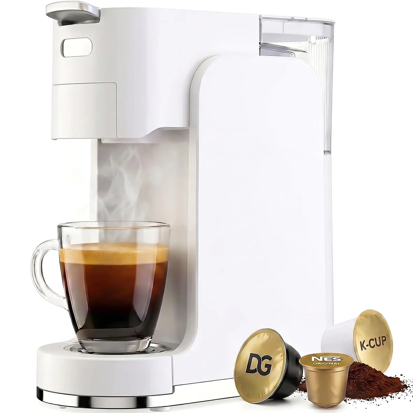 4 In 1 Customizable Brew Single Serve Espresso Coffee Maker