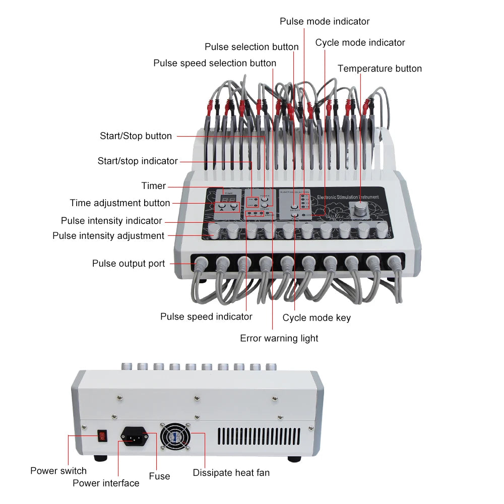 EMS Electric Muscle Stimulator And Massager For Body Slimming
