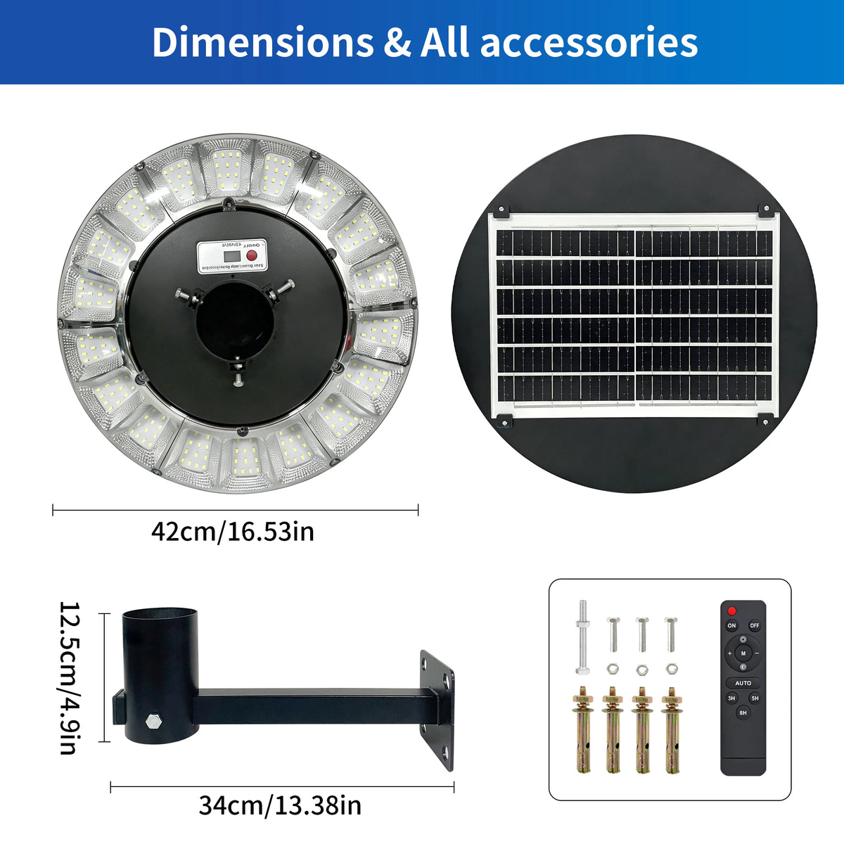 Morglad Super Bright Solar Garden Light For Outdoor Yard Decor