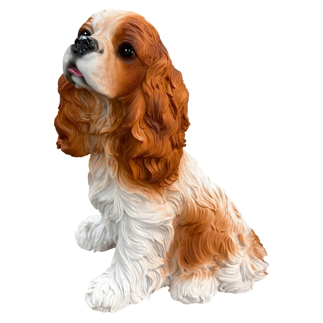 Charlie Beagle Dog Garden Statue Weatherproof Outdoor Resin Decor