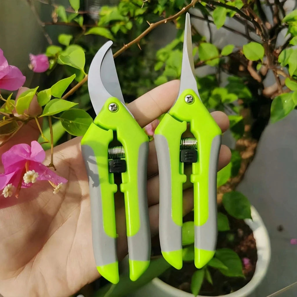 Shuyu Stainless Steel Bypass Garden Trimming Pruning Shears