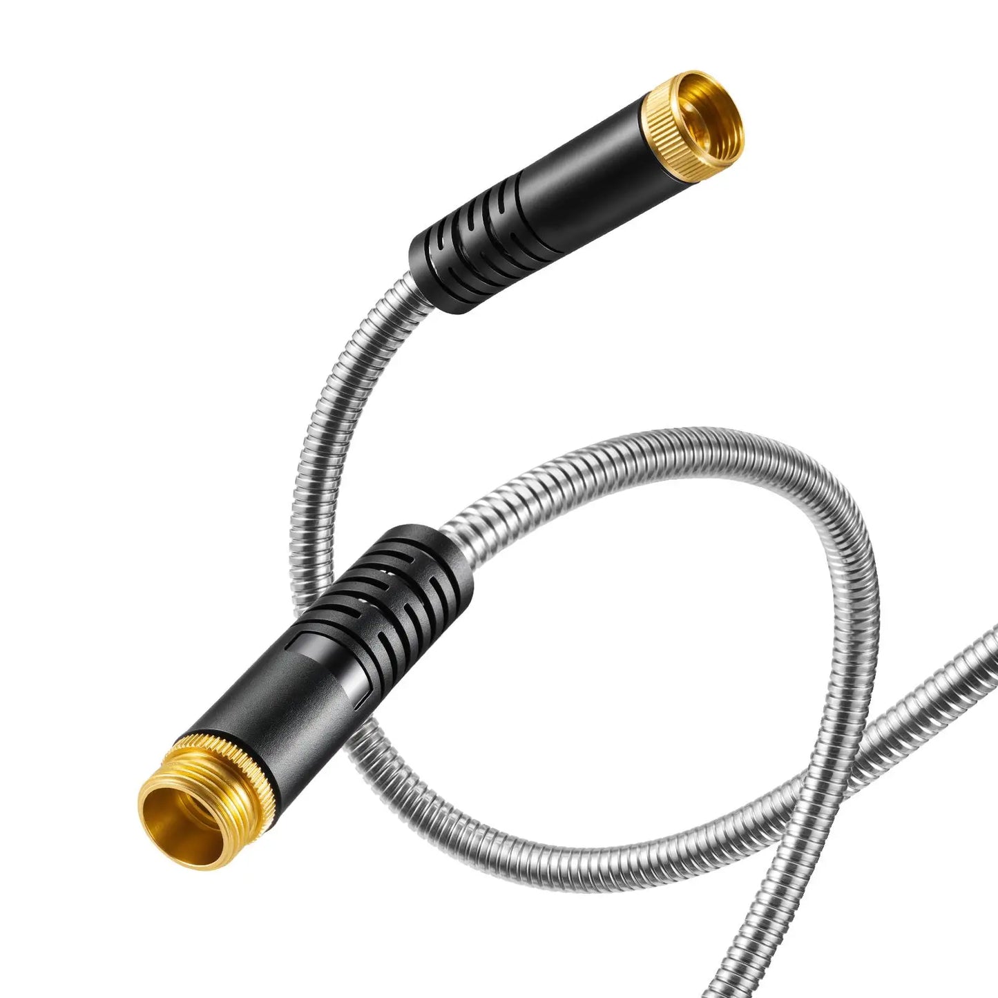 Stainless Steel Garden Hose With Ten Function Nozzle